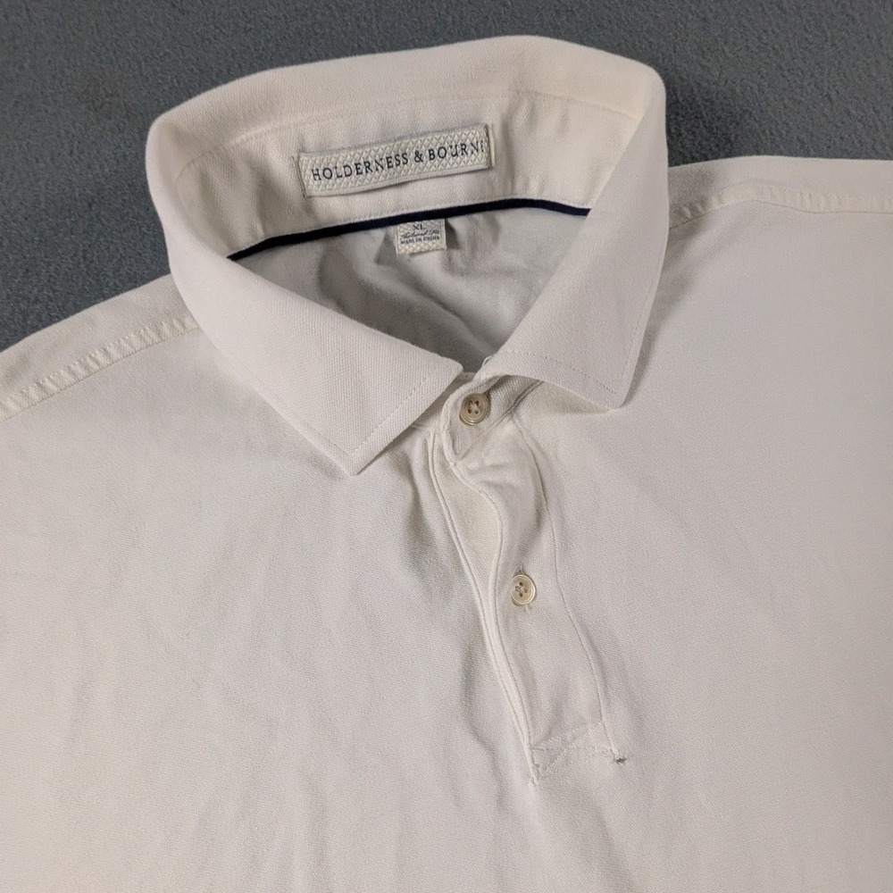 Holderness & Bourne Polo Shirt Mens Size XL Tailored Fit Golf Casual